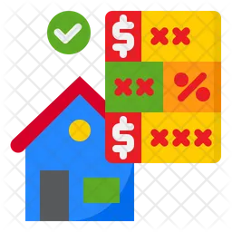 Home Loan Interest  Icon