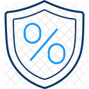 Home loan interest rate  Icon