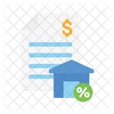 Home Loan Real Estate Finance Icon