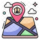 Home Location House Location Home Direction Icon