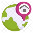 Home Location House Location Home Direction Icon