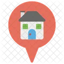 Home Location House Address Icon