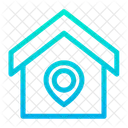 Home House Location Pin Icon