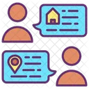 Mchat Location Share Home Home Location Online Home Location Icon