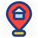 Pin Map Home Icon