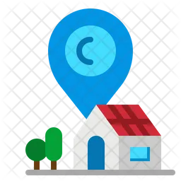 Home Location  Icon