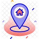 Home Location Address House Icon