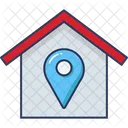 Home Location Pin Poin Icon