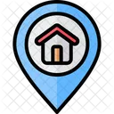 Real Estate Home Address Maps And Location Icon