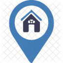 Home Location Address Home Icon