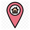 Home Location Address Home Address Icon