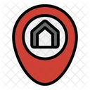 Home Location House Location Icon