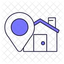 Home Location House Location Pin Icon