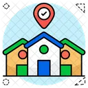 Home Location House Location Home Direction Icon