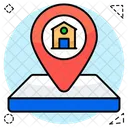 Home Location House Location Home Direction Icon