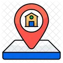 Home Location House Location Home Direction Icon