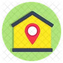 Home Location House Location Homestead Location Icon