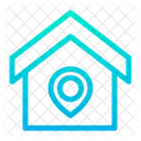 Home House Location Pin Icon