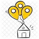 Home Navigation Home Location House Location Icon