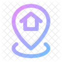Home Location Location Building Icon