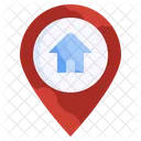 Home Location House Location Home Address Icon