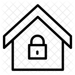 Home Lock Icon