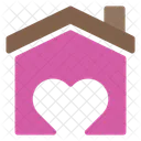 Home Love Love House Icon