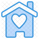 Home Love Heart Home Icon