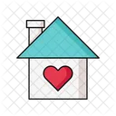 Home Love Heart Icon