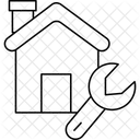 Home Maintenance Regular Upkeep Cleaning Icon