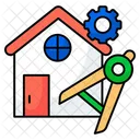 Home Management Home Development House Management Icon