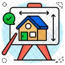 Home Measurement House Measurement Home Dimensions Icon