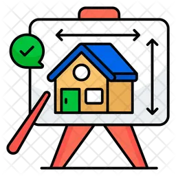 Home measurement  Icon