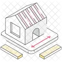 Home Measurement Home Size Property Icon