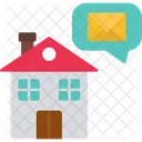 Home Message Apartment Property Icon