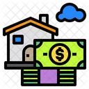 Money House Building Icon