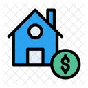 Home Money Dollar Investment Icon