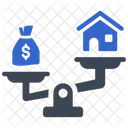 Home mortgage  Icon