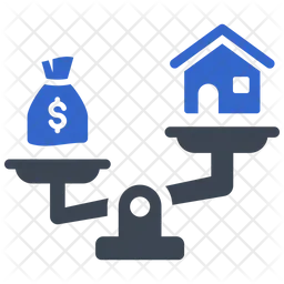 Home mortgage  Icon