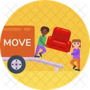 Moving Export Icon