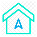Home House Navigation Arrow Icon