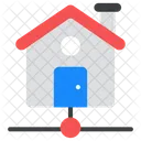 Home Network Home Technology Local Area Network Icon