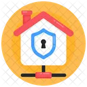 Shared Home Home Network House Network Icon