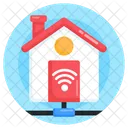 Internet Of Things Iot Home Network Icon