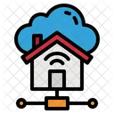 Home Network Cloud Home Connection Cloud Home Network Icon