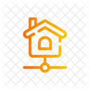 Home Network Real Estate House Icon