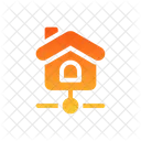 Home Network Real Estate House Icon