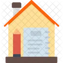 Home Notebook House Journal Icon