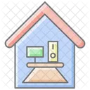 Home Office Awesome Lineal Color Icon Icon