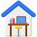 Home Office Workplace Work From Home Icon